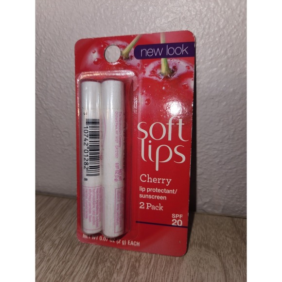 Other - Softlips Lip Protectant/Sunscreen, Value Pack, Cherry, Twinpack PKG IMPERFECT
